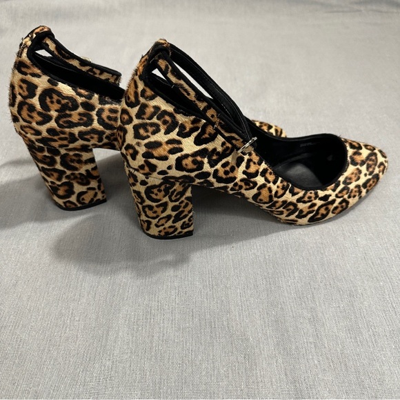 White House Black Market Bethenny leopard print heels, sz. 9.5 - Picture 1 of 14